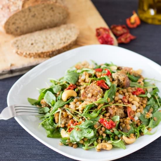 Arugula and Lentil Salad