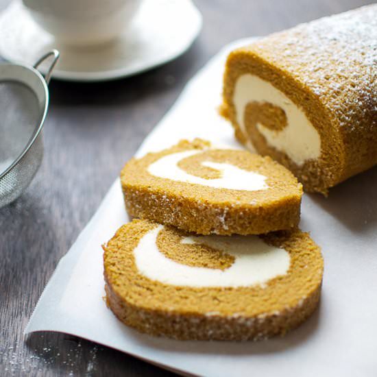 Pumpkin Cake Roll Recipe