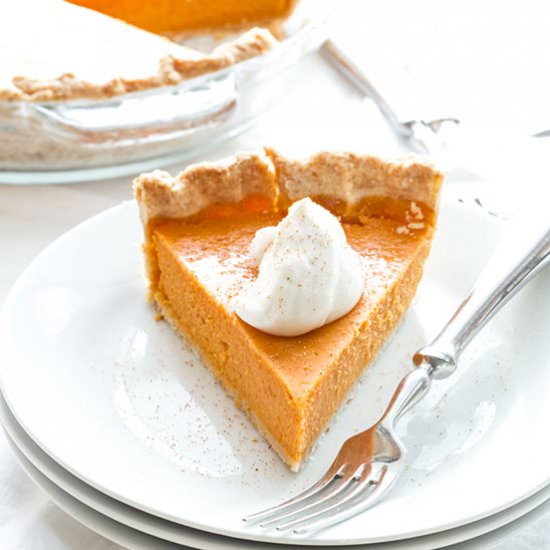 Coconut-Sweet Potato Pie