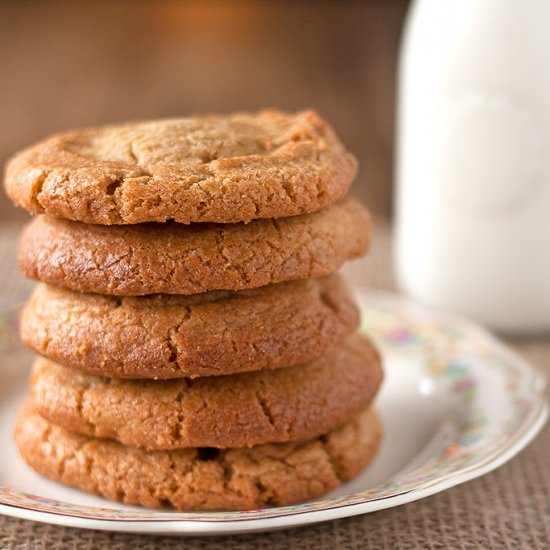 Peanut Butter Cookies (Vegan)