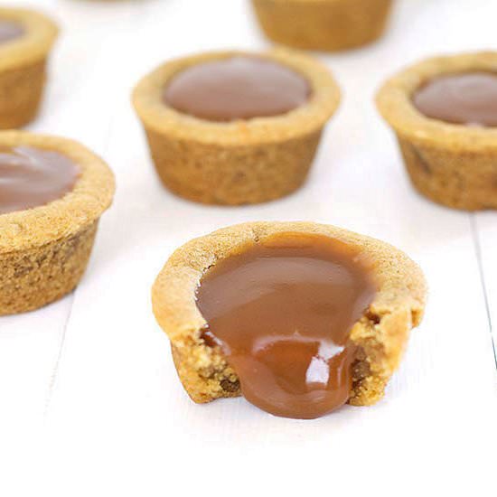 Caramel Cookie Cups