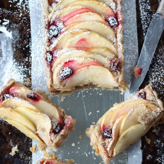 Apple Almond Tart