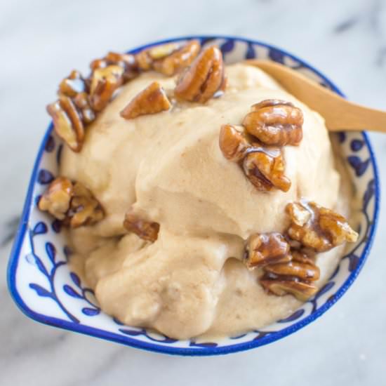 Banana Peanut Butter Ice Cream