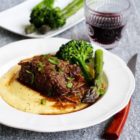 Crockpot French Beef Short Ribs