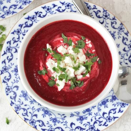 Beetroot & Carrot Soup