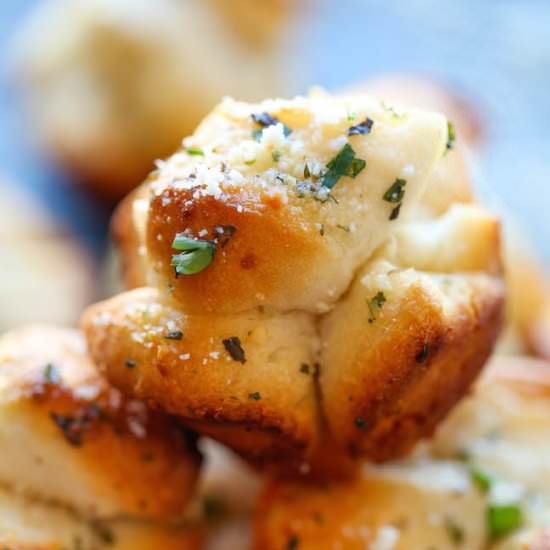 Mini Garlic Monkey Bread