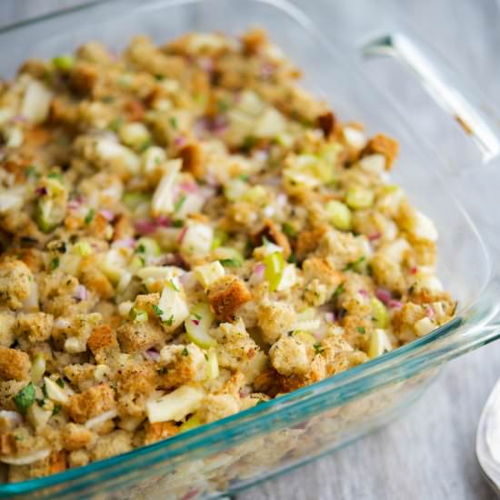 Apple Bread Stuffing