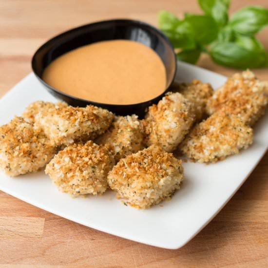 Healthy Panko Chicken Nuggets