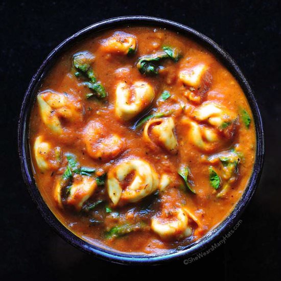 Spinach Tortellini Soup