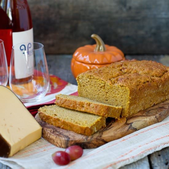 Pumpkin Cheese Bread