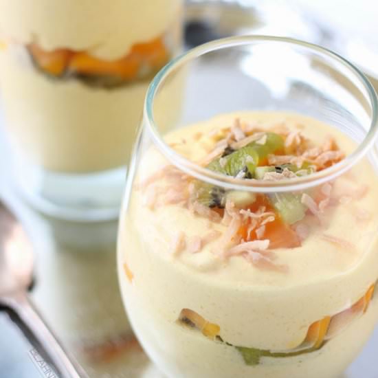 Mango Kiwi Mousse
