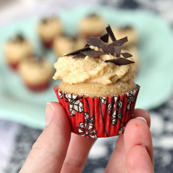 Cider Cupakes with Speculoos Cream