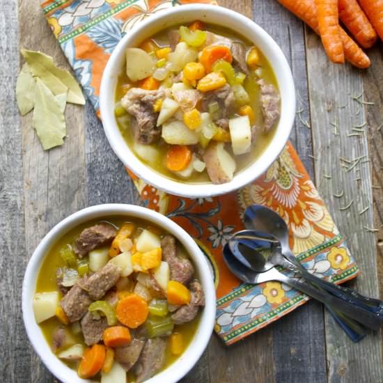 Rosemary Vegetable Beef Stew