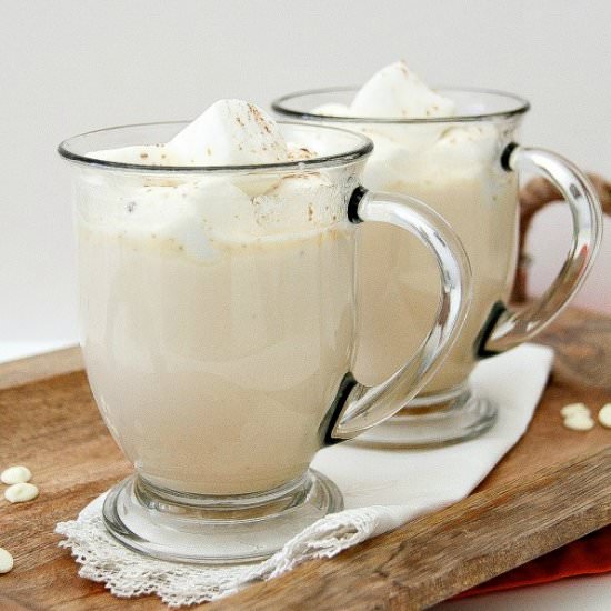 Spiked Pumpkin Pie Hot Chocolate