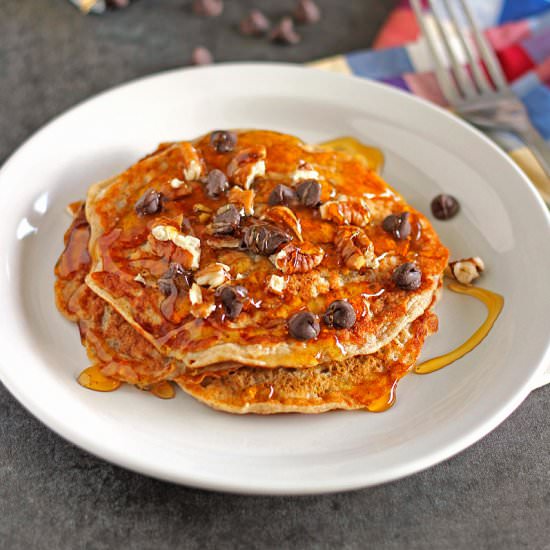 Oatmeal Cookie Pancakes