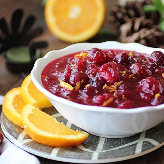 Cranberry Orange Sauce
