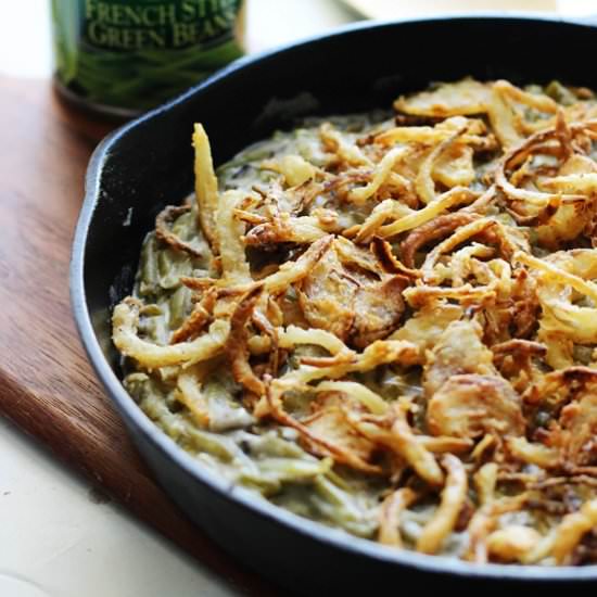 The BEST Green Bean Casserole