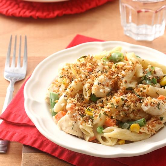 Chicken Pot Pie Pasta