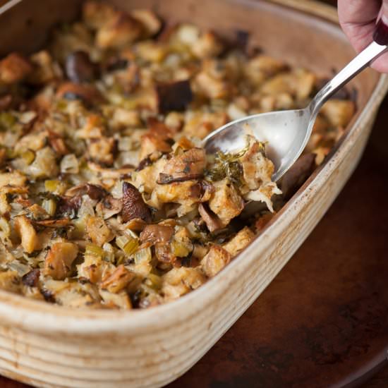 Wild Mushroom Stuffing