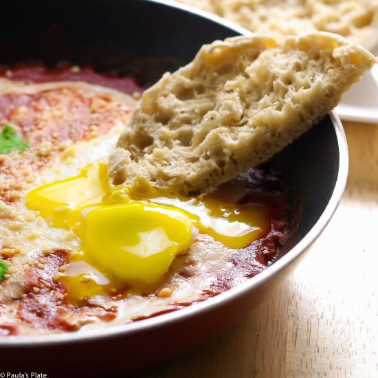 Poached Eggs Marinara