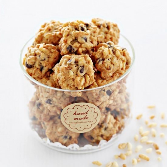 Bubble Rice Cookies