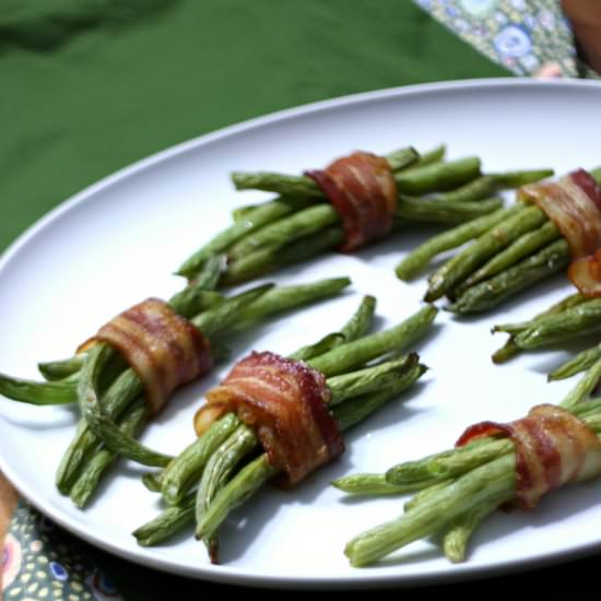 Green Bean Bacon Bundles