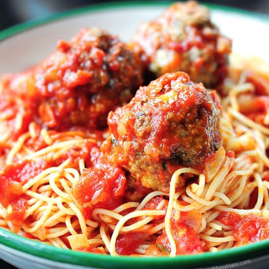 Classic Spaghetti and Meatballs