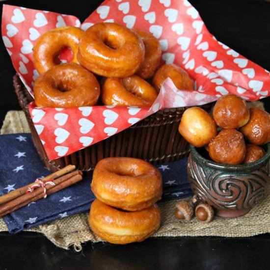 Apple Cider Glazed Donuts