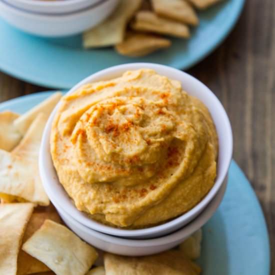 Curried Red Lentil Hummus!