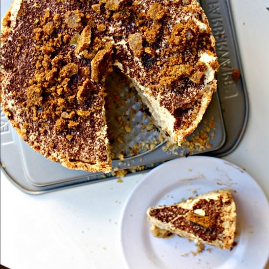 Tiramisu Coffee Crunch Pie