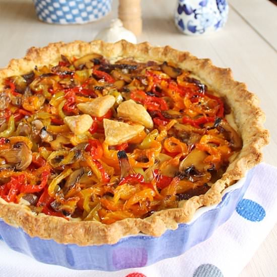 Caramelized Onions Tart