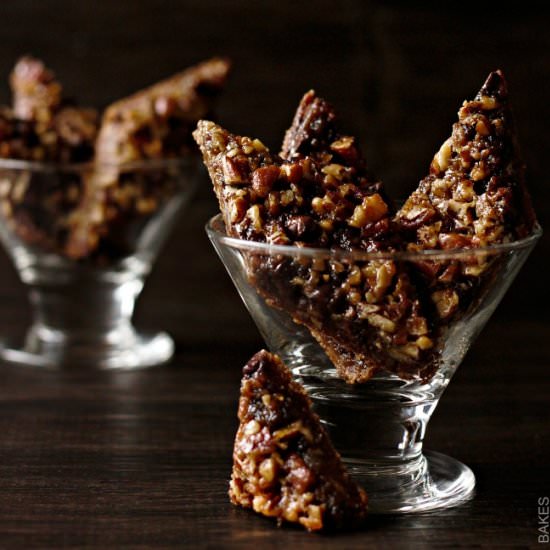 Bourbon Pecan Pie Bars