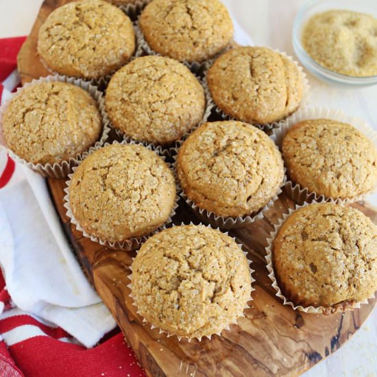 Sour Cream Pumpkin Muffins