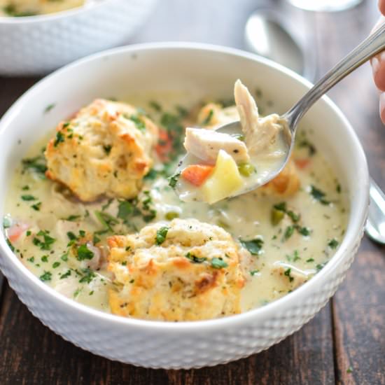 Turkey Pot Pie Soup