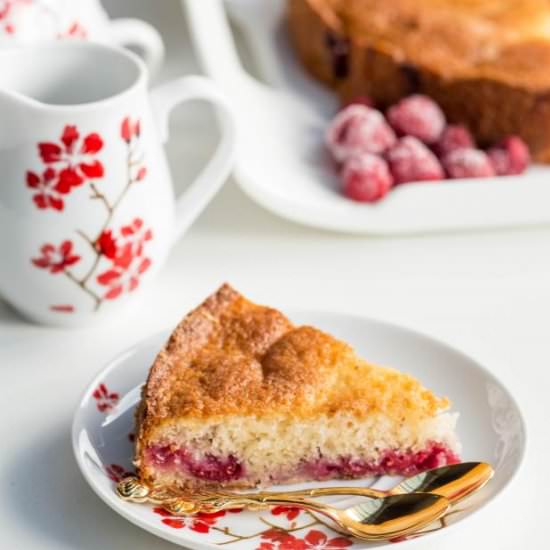 Quick Berry Coffee Cake