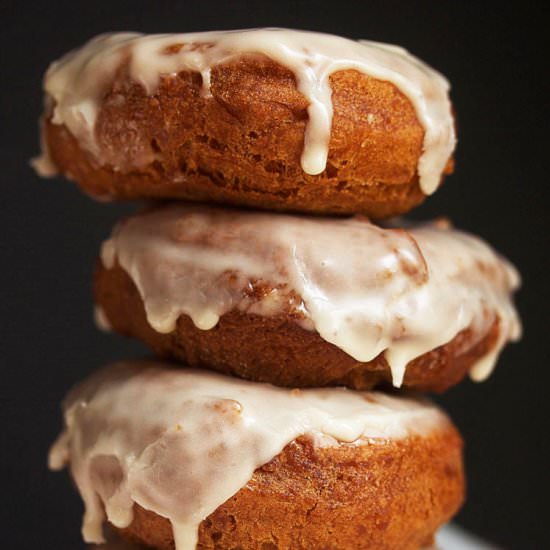 Pumpkin Cider Doughnuts