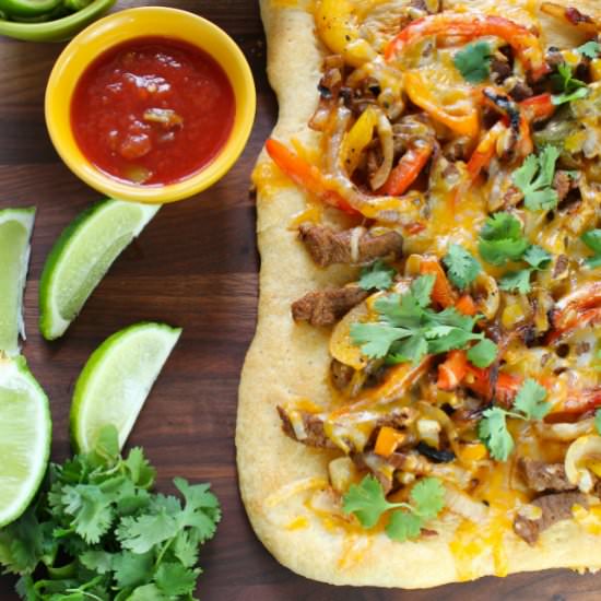 Steak Fajita Flatbreads