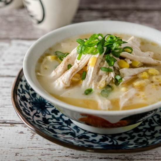 Chicken & corn soup