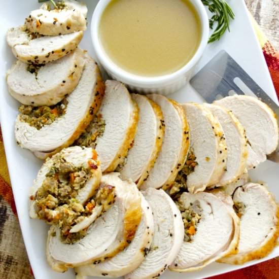 Turkey Roulade & Gravy