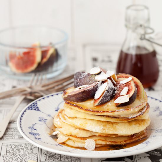 Ricotta & Almond Pancakes