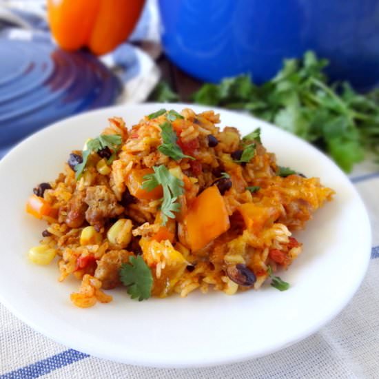 Cheesy Texas Hash