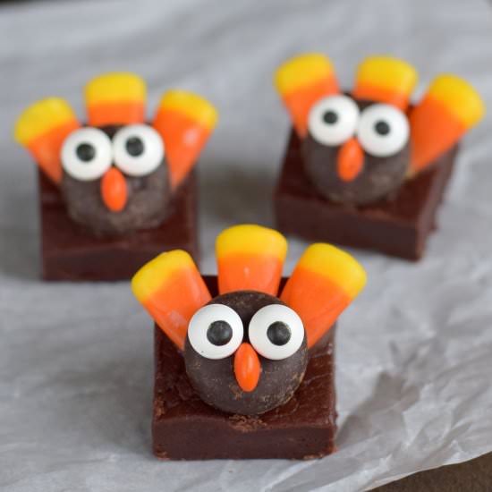 Chocolate Fudge Turkeys