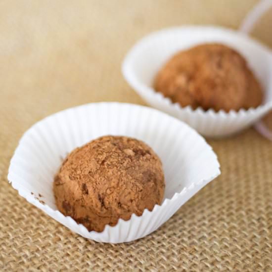 Nutella Kahlua Truffles