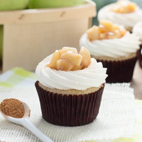 Apple Pie Cupcakes