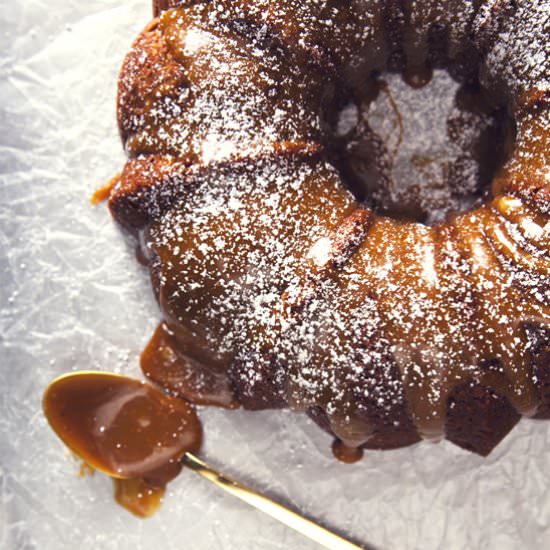 Spiced Apple Cider Spelt Cake