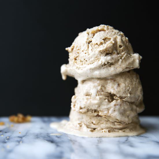 Bourbon Apple Pie Ice Cream