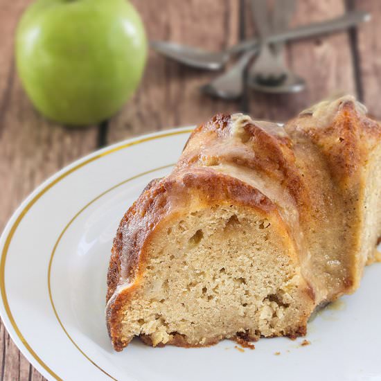 Apple Halva Bundt Cake