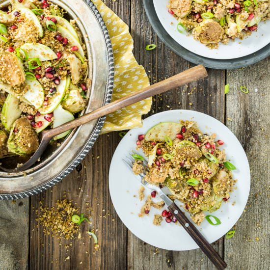 Brussels Sprouts & Quinoa Salad