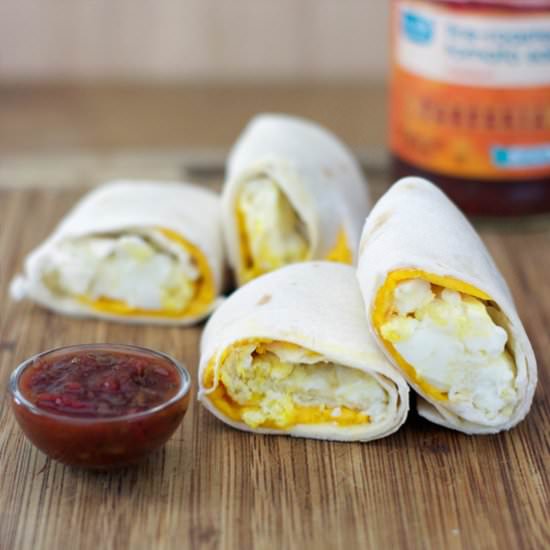 Two-Minute Breakfast Burritos