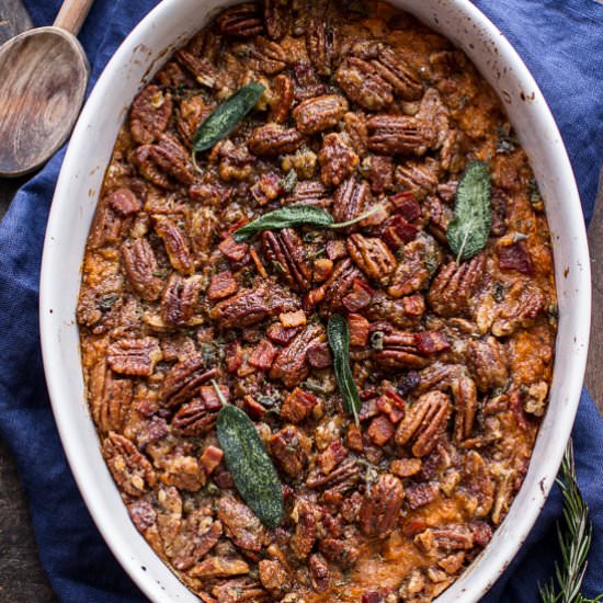Bourbon Sweet Potato Casserole